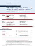 Cover page: 2018 ACC Expert Consensus Decision Pathway on Tobacco Cessation Treatment A Report of the American College of Cardiology Task Force on Clinical Expert Consensus Documents