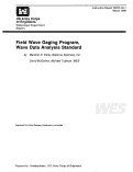 Cover page: Field wave gauging program, wave data analysis standard