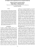 Cover page: An Empirical and Computational Test of Linguistic Relativity