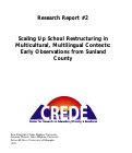 Cover page: Scaling up School Restructuring in Multicultural, Multilingual Contexts: Early Observations from Sunland County