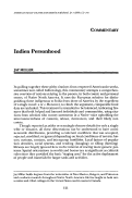 Cover page: Indien Personhood