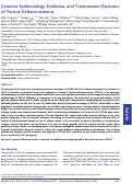 Cover page: Genomic epidemiology, evolution, and transmission dynamics of porcine deltacoronavirus