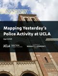 Cover page: Mapping Yesterday's Police Activity at UCLA