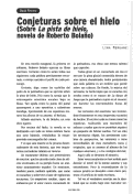 Cover page: Conjeturas sobre el hielo (Sobre La pista de hielo, novela de Roberto Bolaño)