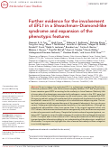 Cover page: Further evidence for the involvement of <i>EFL1</i> in a Shwachman-Diamond-like syndrome and expansion of the phenotypic features.
