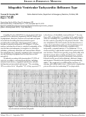 Cover page: Idiopathic Ventricular Tachycardia: Belhassen Type