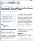 Cover page: Delta Smelt: Life History and Decline of a Once-Abundant Species in the San Francisco Estuary