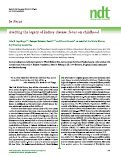 Cover page: Averting the legacy of kidney disease: focus on childhood