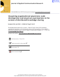Cover page: Unpacking organizational awareness: scale development and empirical examinations in the context of distributed knowledge sharing