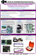 Cover page: The Low Power Energy Aware Processing (LEAP) Embedded Networked Sensor System
