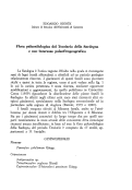 Cover page: Flora paleoxilologica del Terziario della Sardegna e suo interesse paleofitogeografico