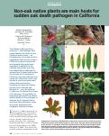 Cover page: Non-oak native plants are main hosts for sudden oak death pathogen in California