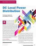 Cover page: DC Local Power Distribution