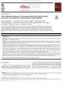 Cover page: Child Aflatoxin Exposure is Associated with Poor Child Growth Outcomes: A Prospective Cohort Study in Rural Malawi.