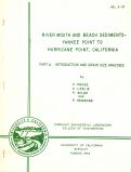 Cover page: River Mouth and Beach Sediments, Yankee Point to Hurricane Point, California: Part A -- Introduction and Grain Size Analysis