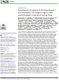 Cover page: Associations of variants In the hexokinase 1 and interleukin 18 receptor regions with oxyhemoglobin saturation during sleep