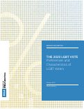 Cover page: The 2020 LGBT Vote: Preferences and Characteristics of LGBT Voters