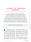 Cover page: FLUXNET-CH4 Synthesis Activity: Objectives, Observations, and Future Directions FLUXNET-CH4 Synthesis Activity: Objectives, Observations, and Future Directions