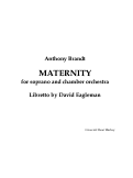Cover page: Maternity