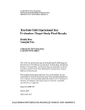 Cover page: Travlnfo Field Operational Test Evaluation: Target Study Final Results