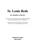 Cover page: St. Louis Reds