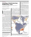 Cover page: Averting a North American biodiversity crisis