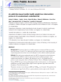 Cover page: An addiction-based mobile health weight loss intervention: protocol of a randomized controlled trial