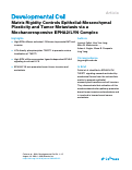 Cover page: Matrix Rigidity Controls Epithelial-Mesenchymal Plasticity and Tumor Metastasis via a Mechanoresponsive EPHA2/LYN Complex