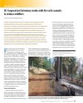 Cover page: UC Cooperative Extension works with fire safe councils to reduce wildfires
