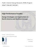 Cover page: High-performance facades design strategies and applications in North America and Northern Europe