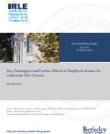 Cover page: Pay, Passengers and Profits: Effects of Employee Status for California TNC Drivers