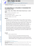 Cover page: Familial Influences on Recantation in Substantiated Child Sexual Abuse Cases