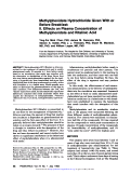 Cover page: Methylphenidate hydrochloride given with or before breakfast: II. Effects on plasma concentration of methylphenidate and ritalinic acid.