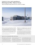 Cover page: Iqaluit Core Area and Capital District Redevelopment Plan - Nunavut, Canada     [2005 EDRA/Places Award  --  Planning]
