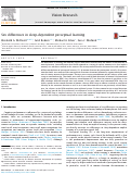 Cover page: Sex differences in sleep-dependent perceptual learning