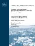 Cover page: Optimizing Operational Efficiency: Integrating Energy Information Systems and Model-Based Diagnostics
