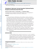 Cover page: Endoplasmic Reticulum Calcium Regulates Epidermal Barrier Response and Desmosomal Structure