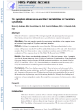 Cover page: Tic symptom dimensions and their heritabilities in Tourette's syndrome.