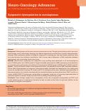 Cover page: Epigenetic dysregulation in meningiomas
