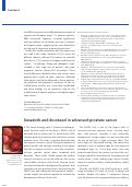 Cover page: Dasatinib and docetaxel in advanced prostate cancer