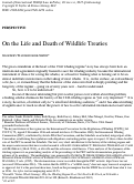Cover page: On the Life and Death of Wildlife Treaties