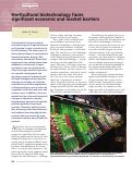 Cover page: Horticultural biotechnology faces significant economic and market barriers