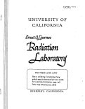 Cover page: THE EMISSION SPECTRUM OF CALIFORNIUM