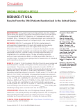 Cover page: REDUCE-IT USA: Results from the 3,146 Patients Randomized in the United States