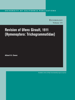 Cover page: Revision of Ufens Girault, 1911 (Hymenoptera: Trichogrammatidae)