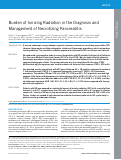 Cover page: Burden of Ionizing Radiation in the Diagnosis and Management of Necrotizing Pancreatitis.