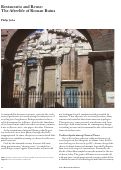 Cover page: Restauratio and Reuse:  The Afterlife of Roman Ruins