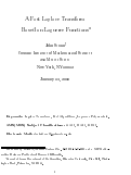 Cover page: A fast Laplace transform based on Laguerre functions