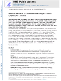 Cover page: Ibrutinib–Rituximab or Chemoimmunotherapy for Chronic Lymphocytic Leukemia