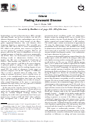 Cover page: Finding Kawasaki Disease